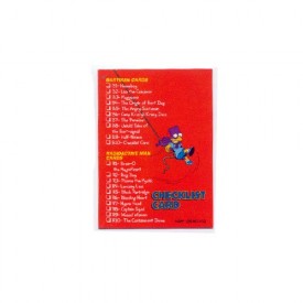 The Simpsons Skybox Bartman Trading Card Checklist Card B10 [Toy]