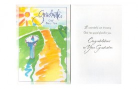 Graduation Greeting Card Religious [Office Product]