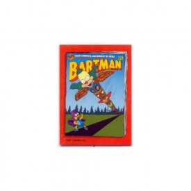 The Simpsons Skybox Bartman Trading Card Camp Krustys Krazy Daze B6 [Toy]