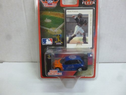 White Rose Collectibles Team Collectible Mets - Mike Piazza Diecast Car and Card