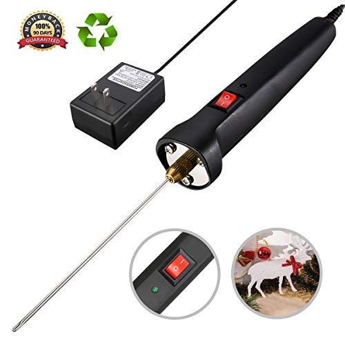 GOCHANGE 18W Foam Cutter, 10CM Styrofoam Cutting Tool, Upgraded Electric  Hot Knife with Electronic Transformer Adaptor, 100-240V Hot Knife with  Button
