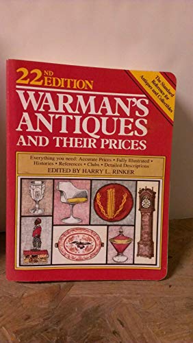 Warmans Antiques and Their Prices, 22nd Edition (Paperback)