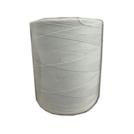 White Sewing Thread 13/4 Poly 20 Pound Cone