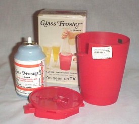 Vintage Original 1975 Ronco Glass Froster As Seen on TV Way Back Then!