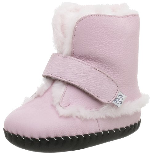 pediped Originals Hannah Crib Shoe (Infant),Pink,Extra Small (0-6 Months)