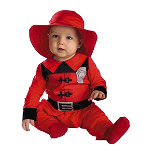 Infant Baby Fireman Halloween Costume (3-12 Months)