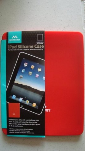 Merkury Innovations iPad Silicone Case Red