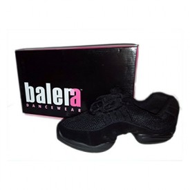 Balera Dancewear Black Suede Dance Sneaker No. B190 (7)