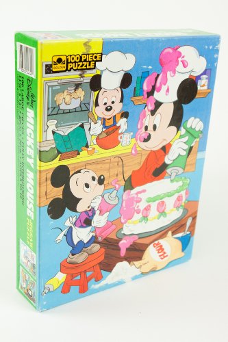 Mickey Mouse Vintage 100 Piece Jigsaw Puzzle
