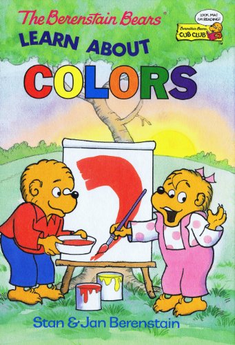 The Berenstain Bears Learn About Colors (Cub Club) (Vintage) (Hardcover)