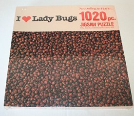 Vintage Hoyle Products I Heart Lady Bugs 1020pc Jigsaw Puzzle