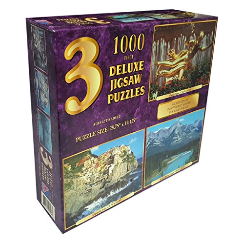 PUZZLES DELUXE 1000 Piece Jigsaw Puzzle - Milan, Italy