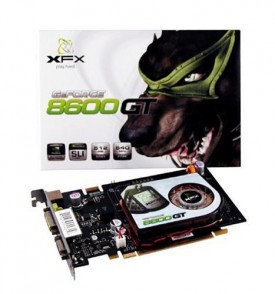 XFX PVT84JYAJG GeForce 8600GT 512MB GDDR2 540Mhz PCI Express x16 SLI Ready Video Card ( Dual DVI / S-video )