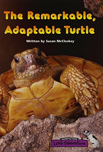 LITTLE CELEBRATIONS, NON-FICTION, THE REMARKABLE, ADAPTABLE TURTLE, SINGLE COPY, STAGE 3B