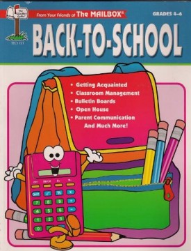 Back-To-School Book Grades 4-6 (From Your Friends at The Mailbox) [Paperback]...