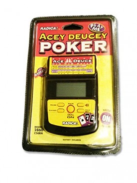Radica Acey Deucy Poker Electronic Handheld Toy Game