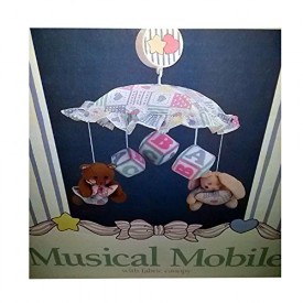 1993 Judis Calico & Bows Musical Mobile [Baby Product]