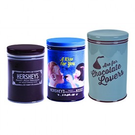 Hershey's Remember Your First Canisters, Set of 3