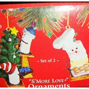 Smores Christmas Smore Love Ornaments - Set of 2