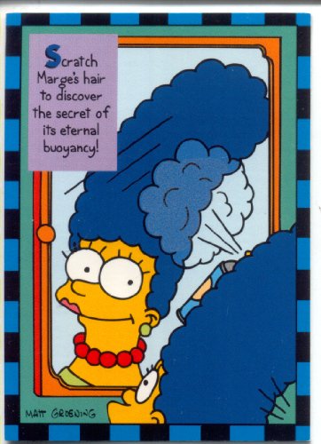 Simpsons Skybox Trading Card Smell-O-Rama #1 [Toy]