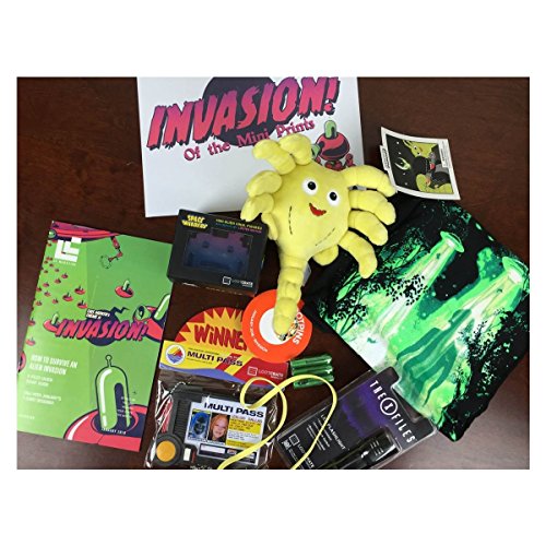 Qiyun January 2016 Invasion Lootcrate Complete x Files Space Invaders Loot Cr...