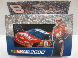 Nascar 2000 #8 Dale Earnhardt Jr. 2-Decks Playing Cards in Collectible Tin