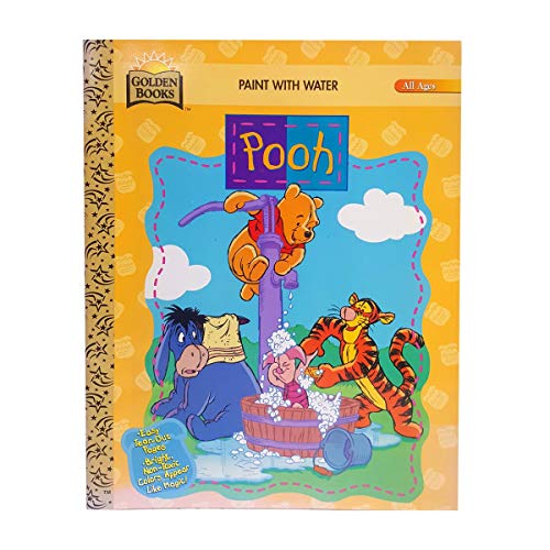 Pooh Paint with Water Book (Paperback)