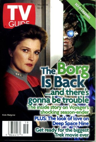 TV Guide May 10 1977 Kate Mulgrew/Star Trek: Voyager Cover, Chicago Hope, Mario Puzos The Last Don Miniseries, Maura Tierney (Collectible Single Back Issue Magazine)