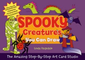 The Amazing Step-by-Step Art Card Studio: Spooky Creatures You Can Draw (Paperback)