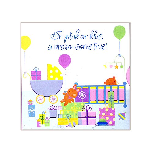 Party Express In Pink or Blue a Dream Come True! Baby Shower Invitations 48...