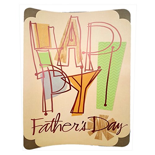 Hallmark Oversize XL Big Fathers Day Greeting Card 13 x 19 From All Of Us