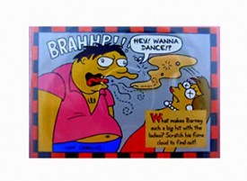 Simpsons Skybox Trading Card Smell-O-Rama #9