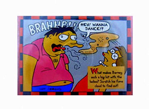 Simpsons Skybox Trading Card Smell-O-Rama #9