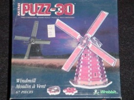 Puzz-3D Mini: Windmill by Wrebbit