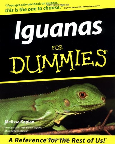 Iguanas For Dummies (Paperback)