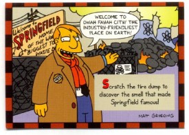 Simpsons Skybox Trading Card Smell-O-Rama #2 [Toy]
