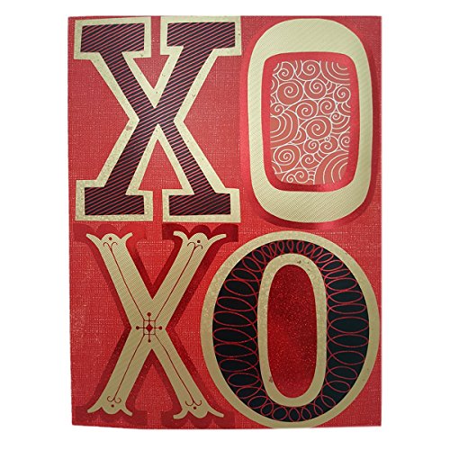 Hallmark Extra Large Huge Valentines Day Greeting Card XOXO 11 x 16