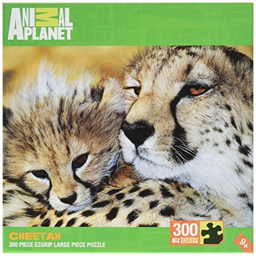 Masterpieces Cheetahs Animal Planet Grip Puzzle (300-Piece) by MasterPieces