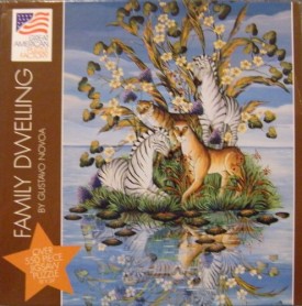 Family Dwelling Puzzle by Great American Puzzle Factory