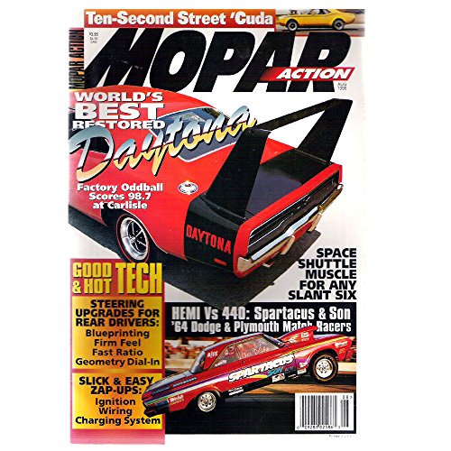 Mopar Action Magazine August 1996 Vol. 8, No. 1 Nokomis Bookstore