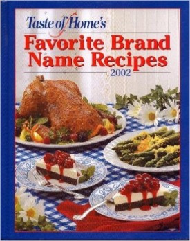 Taste of Homes Favorite Brand Name Recipes 2002 (Hardcover)