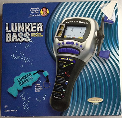 Radica Lunker Bass Fishing Handheld Game - Nokomis Bookstore