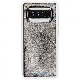Case-Mate Note 8 Case - WATERFALL - Iridescent - Cascading Liquid Glitter - Military Drop Protection - Protective Design for Samsung Galaxy Note 8 - Iridescent