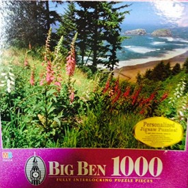 Vintage Big Ben 1000 Jigsaw Puzzle Samuel H. Boardman State Park Oregon, OR