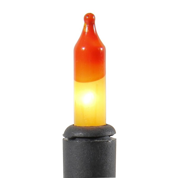 Holiday Living 50-Count Indoor/Outdoor Constant Candy Corn Plug-In Mini Halloween String Lights