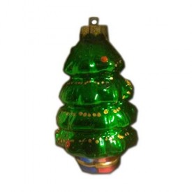 Christmas House Collectable Traditional Glass Ornament Christmas Tree