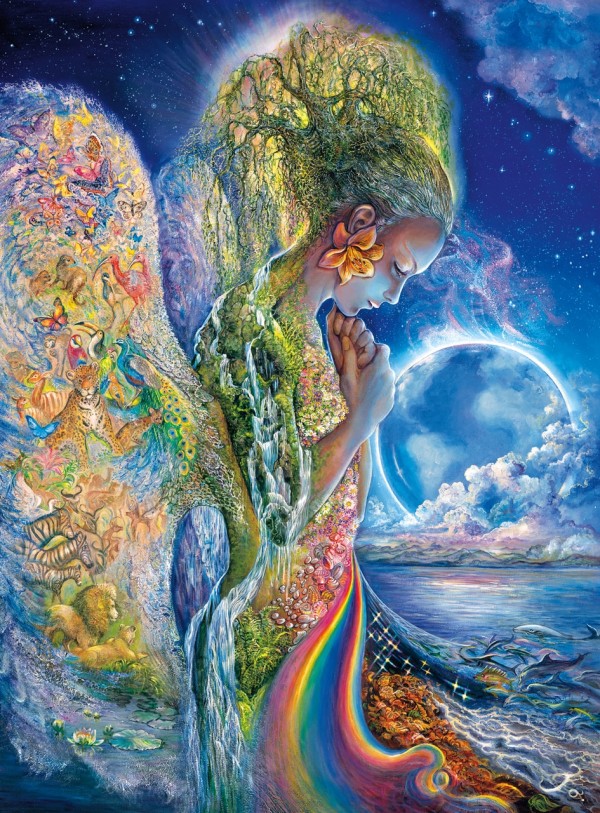 Josephine Wall: The Sadness Of Gaia - 1000 Piece Jigsaw Puzzle