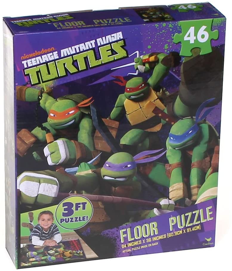 Teenage Mutant Ninja Turtles, 3 Foot Floor Puzzle - Nokomis Bookstore ...