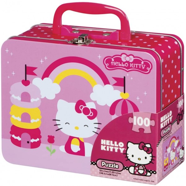 Hello Kitty Jigsaw Puzzle Tin (100-Piece)