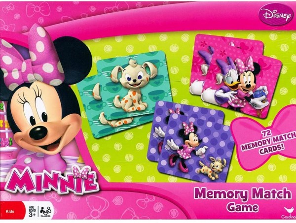 Disney Junior Minnie Mouse Memory Match Game, 72 Cards